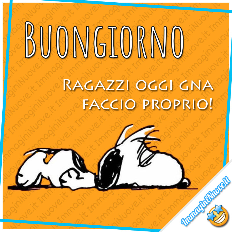Buongiorno, ragazzi oggi gna faccio proprio !
