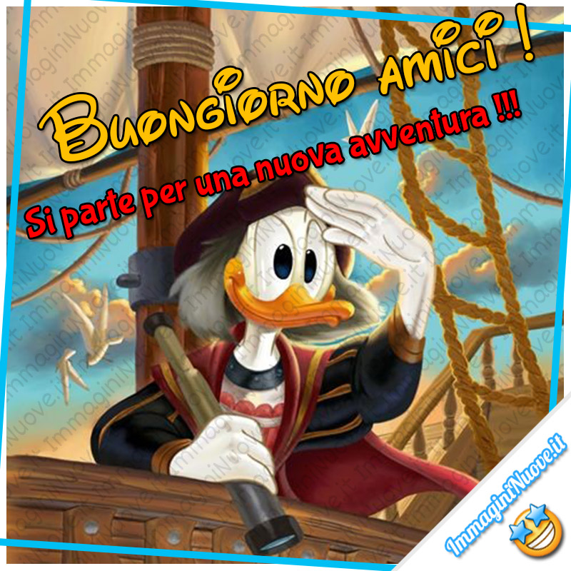 Buongiorno amici ! Si parte per una nuova avventura !