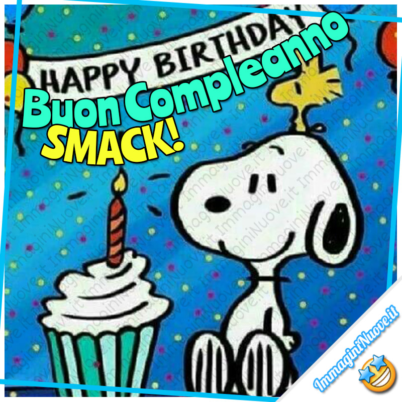 Immagini Divertenti Di Buon Compleanno Snoopy