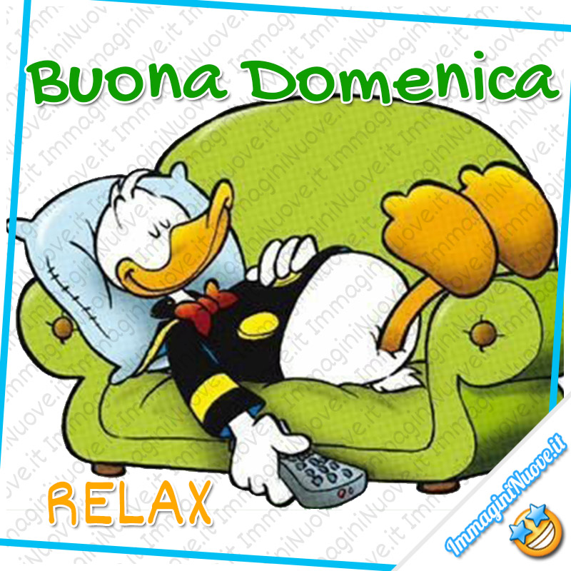 Buona Domenica RELAX da Paperino