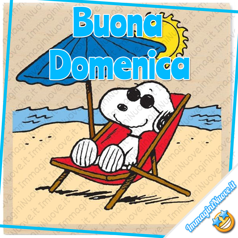 Buona Domenica immagini Snoopy