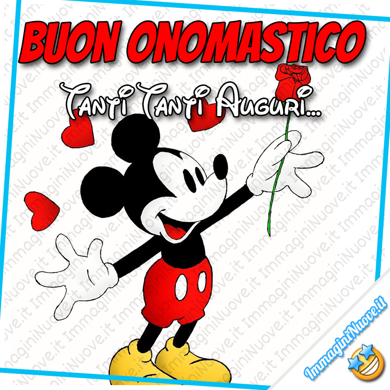 BUON ONOMASTICO Tanti Tanti Auguri...