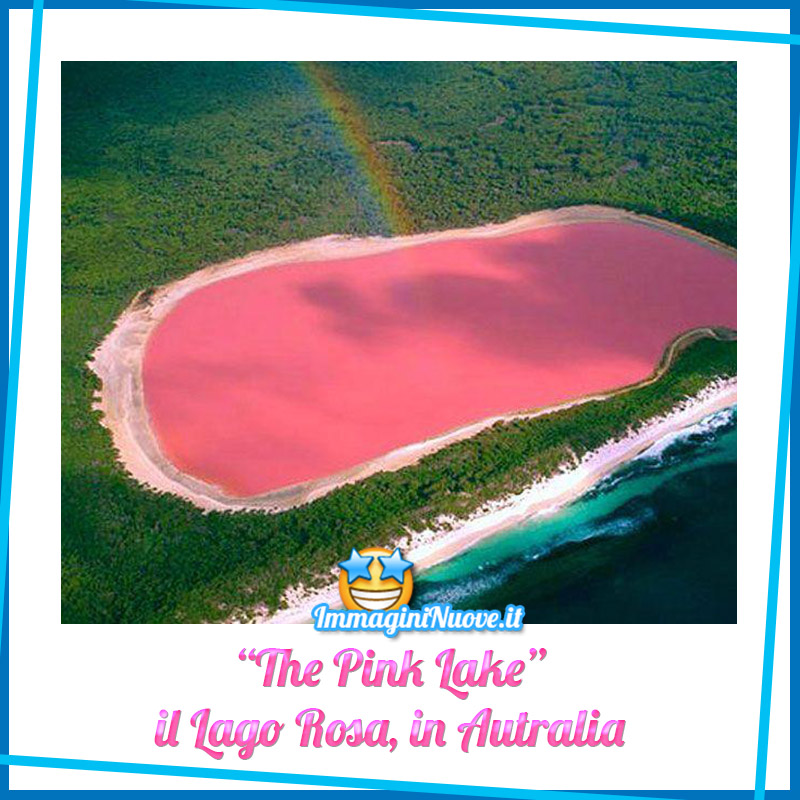 "The Pink Lake", il Lago Rosa in Autralia