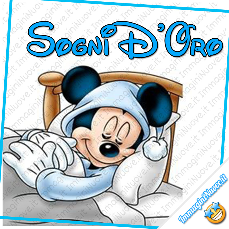 "Sogni D'Oro" - Buonanotte Disney