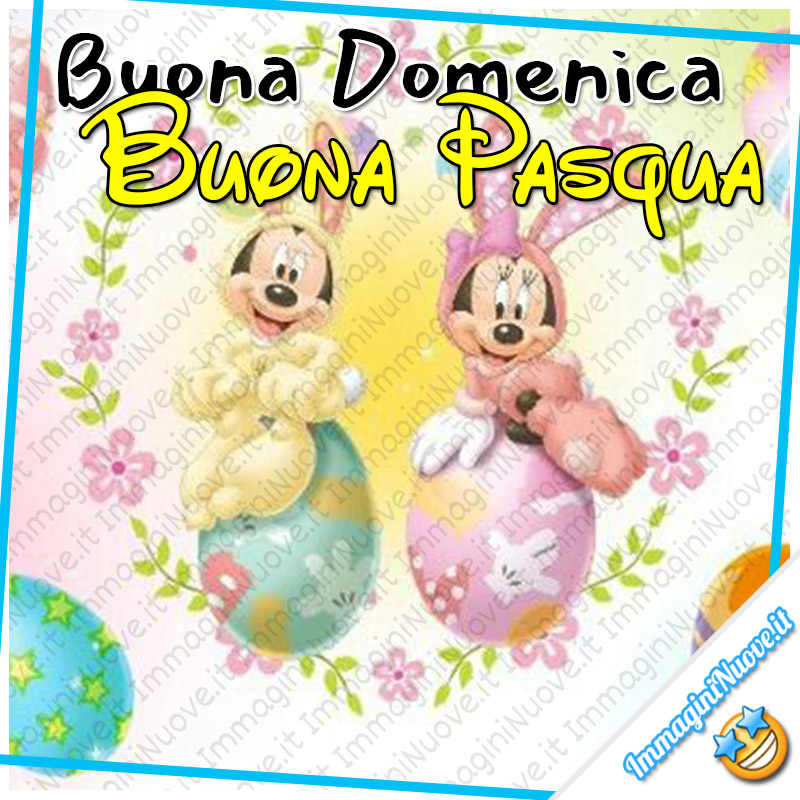 "Buona Domenica Buona Pasqua" - immagini nuove Disney