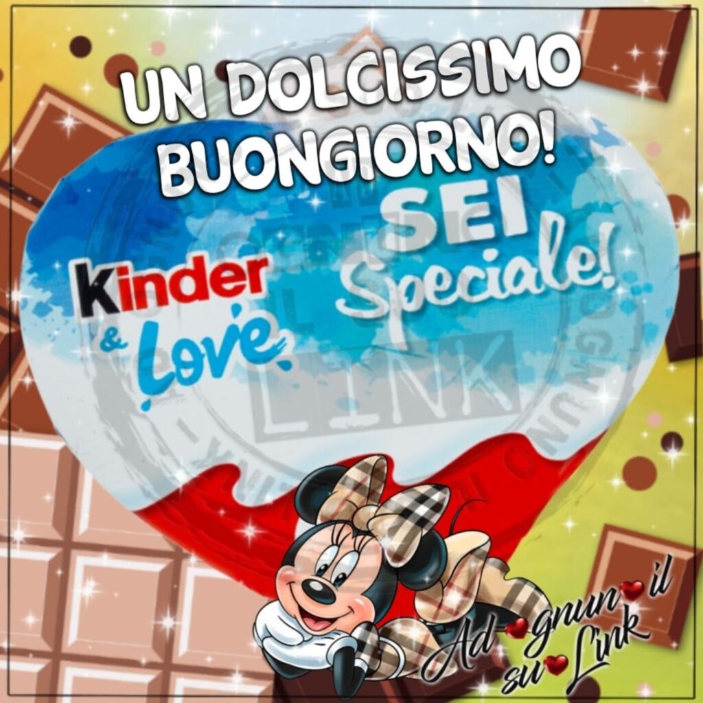 buongiorno Kinder