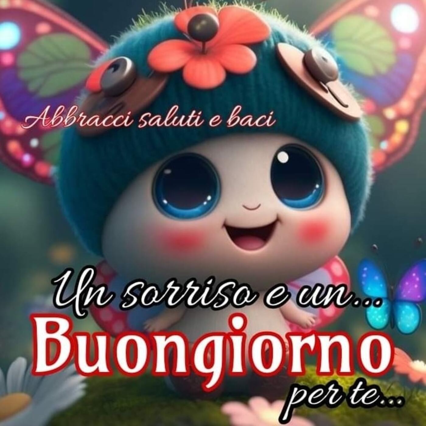 Un sorriso e un buongiorno per te...